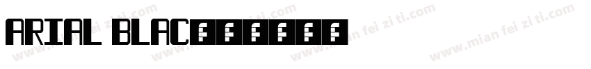 Arial Blac字体转换